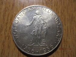Ausztria 25 Schilling 1956 Mozart  Ag:0.800 13gr. UNC