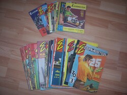 Régi ezermester újságok 1967 - 1978, 61 db