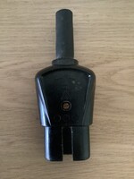 Régi fekete vasaló dugalj Dkc-102 10/250