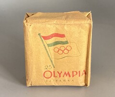 Régi c.1947 OLYMPIA SZIVARKA 25 bontatlan cigaretta csomag