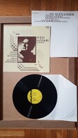 Svéd Sándor - Nagy Magyar Előadóművészek - LPX 12094 - Vinyl LP hanglemez bakelit lemez