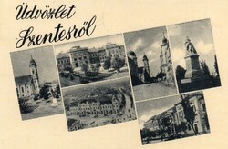 Képeslap: Szentes. (Weinstock 6310)