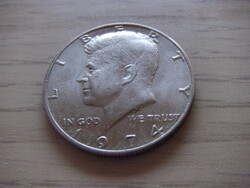 50 Cent  1/2 Dollár 1974   USA