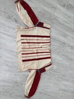 Antik moldvai csángó borjúszájú  hímzett paraszt ing