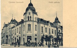 Képeslap: Szentes. Petőfi szálloda.