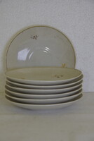 7 db Hollóházi porcelán csészealj A257