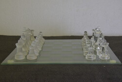 Üveg sakk készlet A257