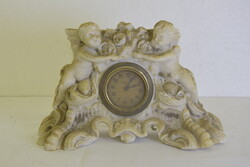 Angyalkás puttós kandalló óra A257
