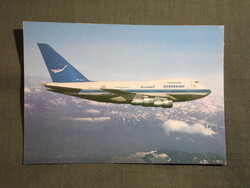 Képeslap,Szíria,Syrian Air légitársaság,Boeing 747 SP repülőgép,1980-