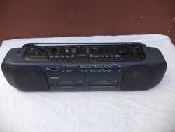 Sanyo M W731L retro kazettás magnó (5321)