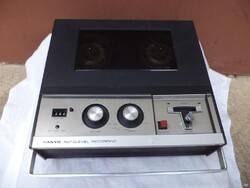 SANYO MR-115E retro orsós, szalagos magnó (5474)