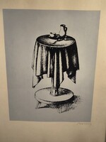 Barcsay Jenő (1900-1989):Szitanyomat,grafika