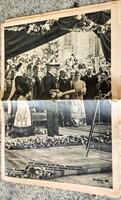 1940 KÉPES VASÁRNAP ERDÉLY VISSZATÉR HORTHY BEVONULÁS KOLOZSVÁR ZILAH MAROSVÁSÁRHELY DÉS ANNA HERCEG