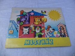 Meseház, térbeli mesekönyv, Kubasta, 1976 (5381)