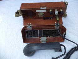 Retro szovjet tábori, katonai telefon (5320)