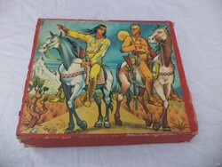 Winnetou, Old Shatterhand indiános retro mesekocka (5291)