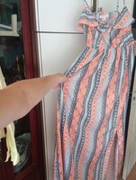 Amisu indiai maxi 153 cm ruha új lecímkézett elefánt mintás S-XL ig