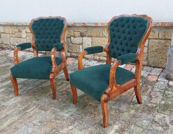 Biedermeier karosszék pár 1850 körül Steindl Ferenc?