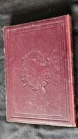 Cca. 1898 SCHÖN JÓZSEF ZSIDÓ IMAKÖNYV SZUKOTH MAGYAR HÉBER JÜDISCH KORABELI DÍSZ KÖTÉS JUDAICA