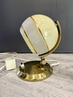 Mid-century ritka gyűjtői darab réz asztali lámpa