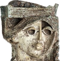 G.Staindl Katalin, Garányiné samott kerámia fali plasztika