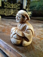 FARAGOTT CSONT JAPÁN NETSUKE VAGY  NECUKE