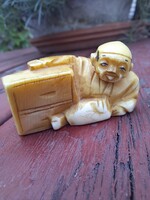 FARAGOTT CSONT NETSUKE VAGY NECUKE