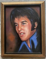 Elvis Presley portré