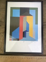 -AV438- Aknay János Sokszorosított Alkotása