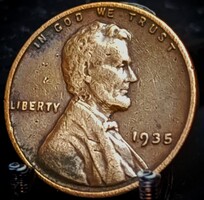 Kalászos penny, Lincoln Verdejel nélkül A13A1