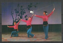 Kína - Akrobata képeslap - nem használt - Kína - cirkusz