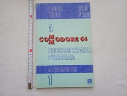Könyv 054 - A ​Commodore 64 programozásának gyakorlata 1 retro- 1991