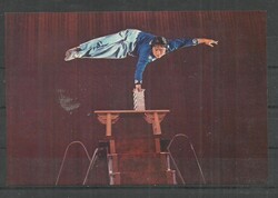 Kína - Akrobata képeslap - nem használt - Kína - cirkusz