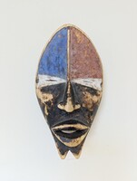 Afrikai maszk antik Dan népcsoport Libéria D705 238 3107