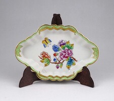 1W650 Viktória mintás Herendi porcelán hamutál, tálka