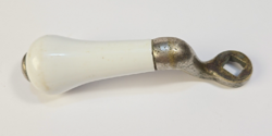 Vintage/antik porcelánbetétes váltókar csaptelephez