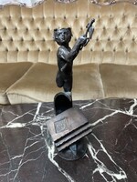 Bronz szobor Securex 84'