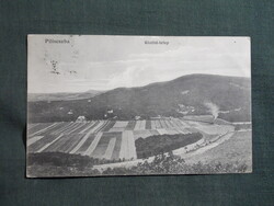 Képeslap,Piliscsaba,Klotild-telep,vasút látkép,részlet,Pohl és Herz kiadás,Piliscsaba,1911-
