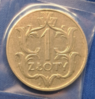 1929. Lengyelország 1 Zloty (740)