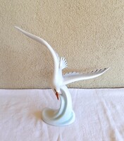 Hollóházi sirály figura (Balogh Béla)