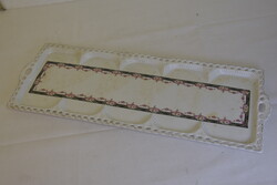 Csehszlovák Viktória porcelán tálca A200