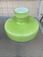 Nagyméretű zöld lüszter lámpa