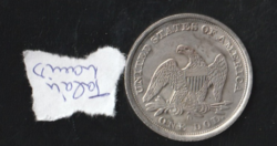 One dollar 1877 forgalmi érme