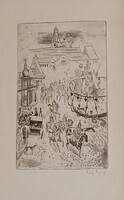 Láng Rudolf (1904-1991) : Könnyűlovasság