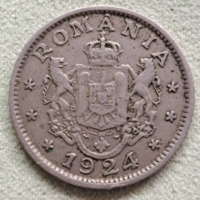 1924. 1 Lej Románia I. Ferdinánd (1914-1927)  (50)