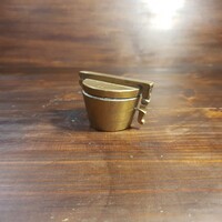 Antik Jelzett Bronz Lat Készlet 4db