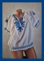 Kalocsai blúz, kézzel hímzett, eredeti magyar népi motívum,  NEM TURKÁLÓS !!!