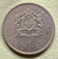 1965.  Marokkó 1 Dirham (50)