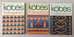 Kötés-horgolás antikvár könycsomag