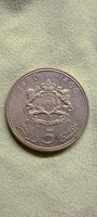 1980.  Marokkó 5 Dirham (50)